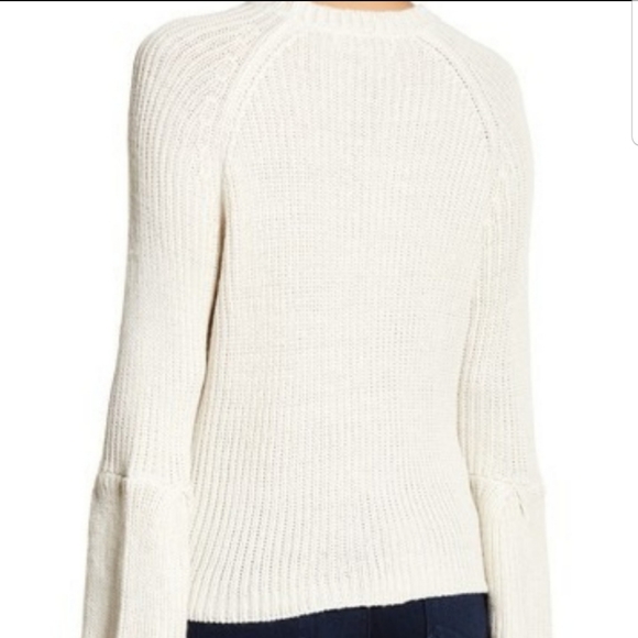 JOHN + JEN BELL SLEEVE SWEATER - Picture 2 of 3